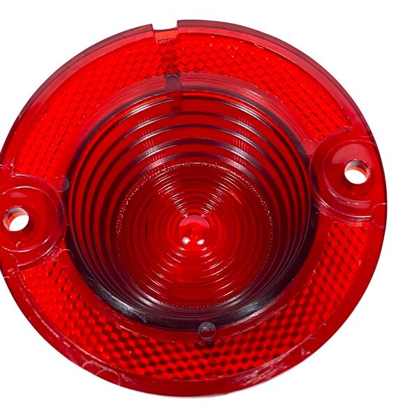 '62 Chevrolet Rear Side Back Up Tail Light Lens Reverse Red 62C-13450 New - Picture 2 of 4